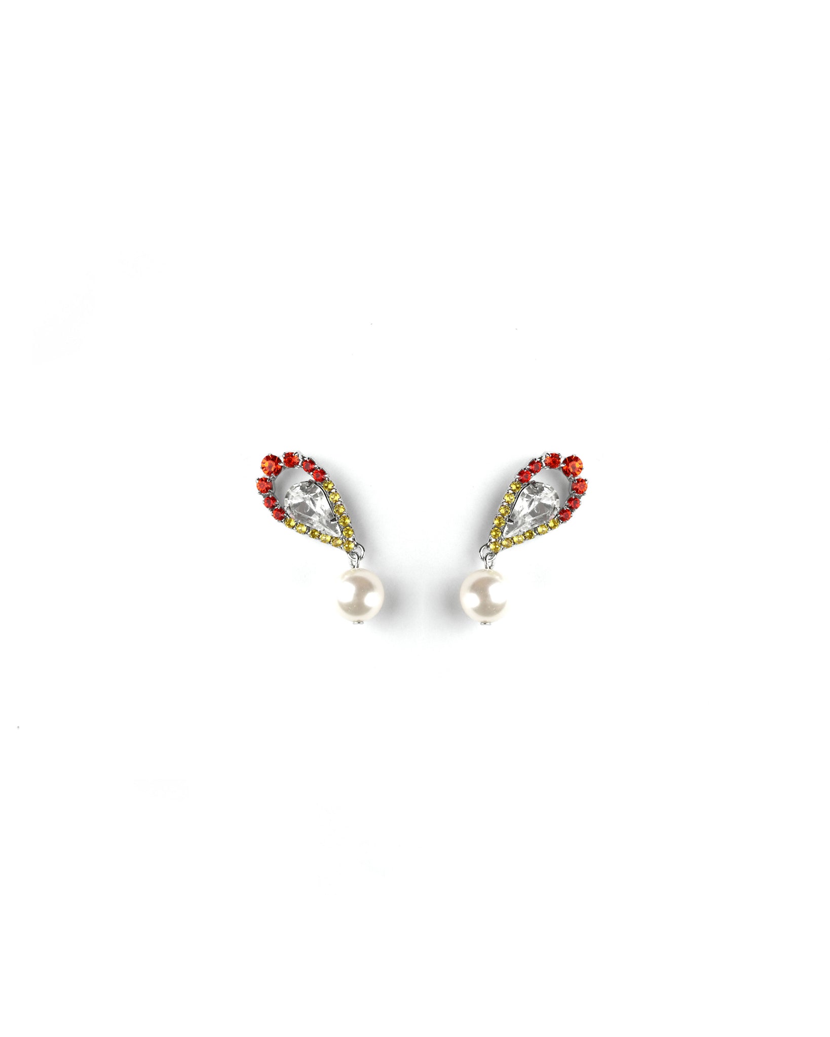 Marigold Pearl Drop Earrings