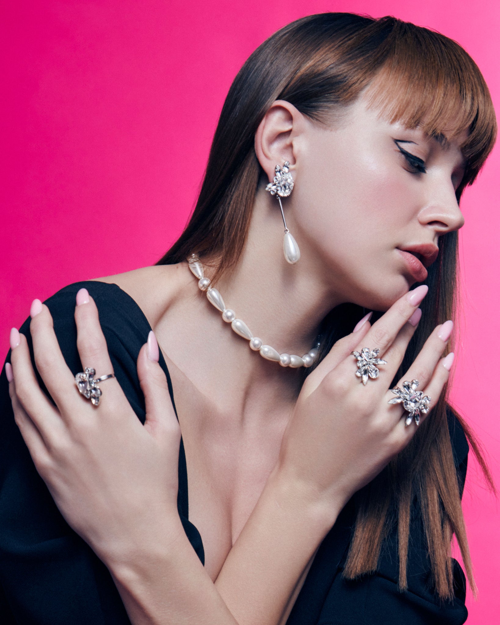 Mia Clip Earrings