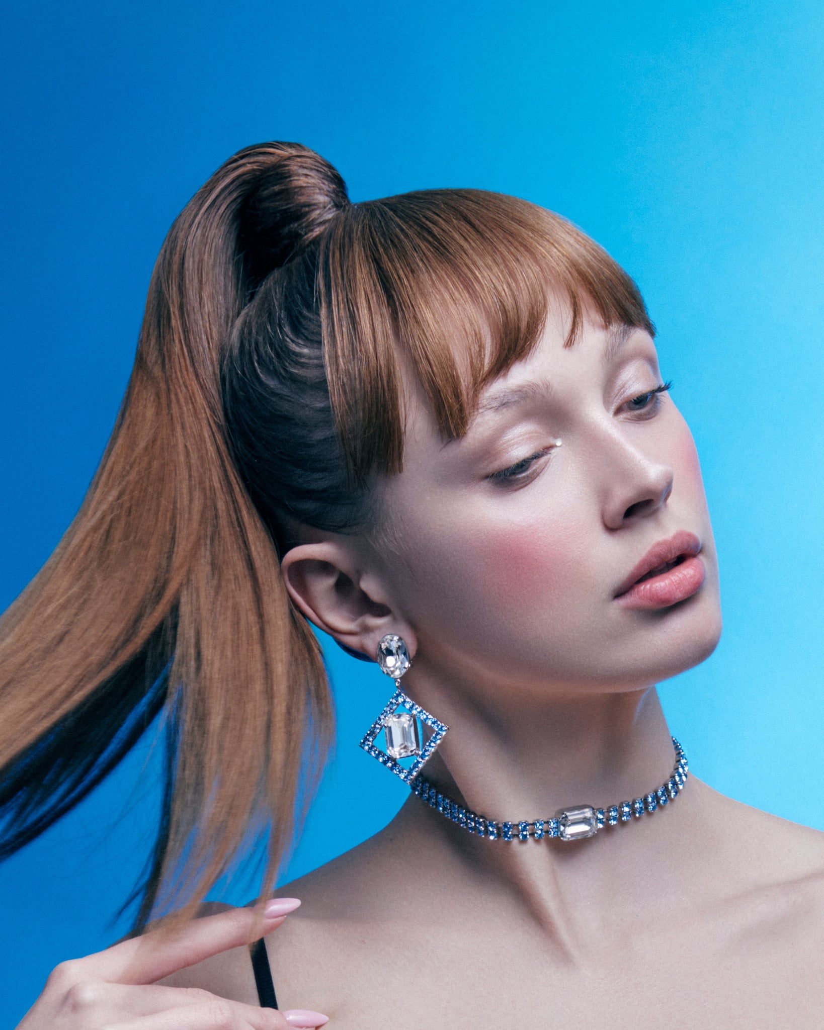 Blue Bellini Necklace