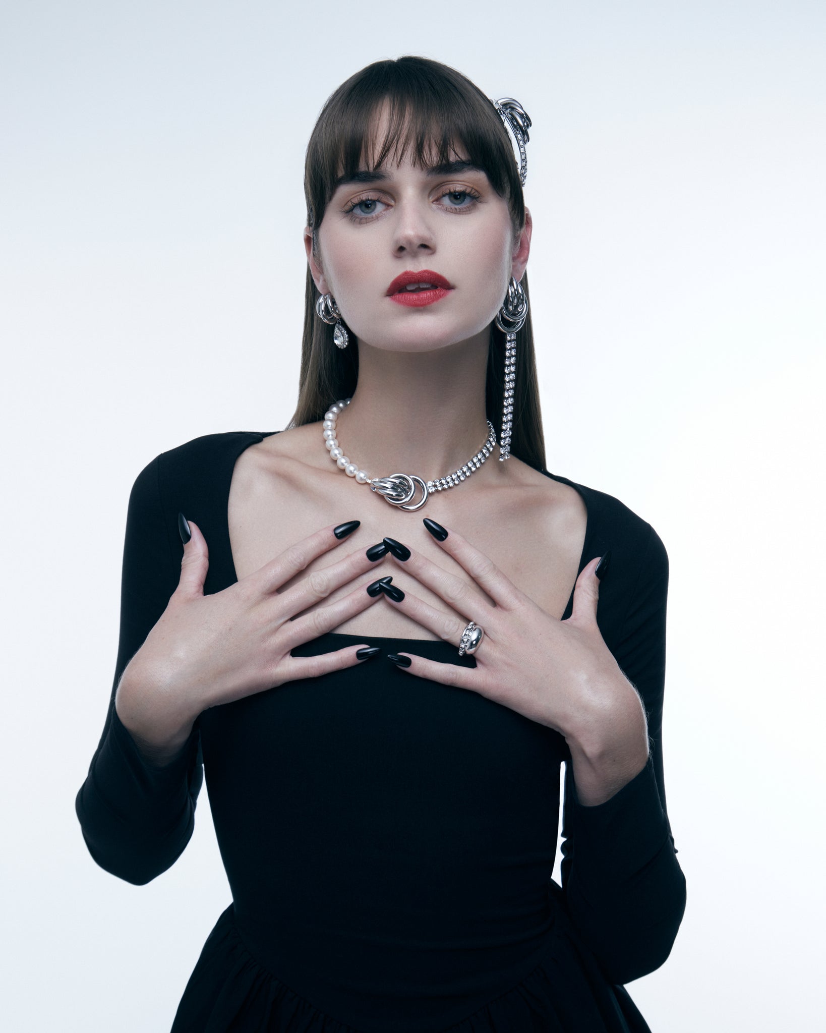 Cristal Fringe Earrings